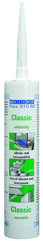Клей-герметик WEICON Flex 310 M Классик MS-Полимер (310 мл) серый