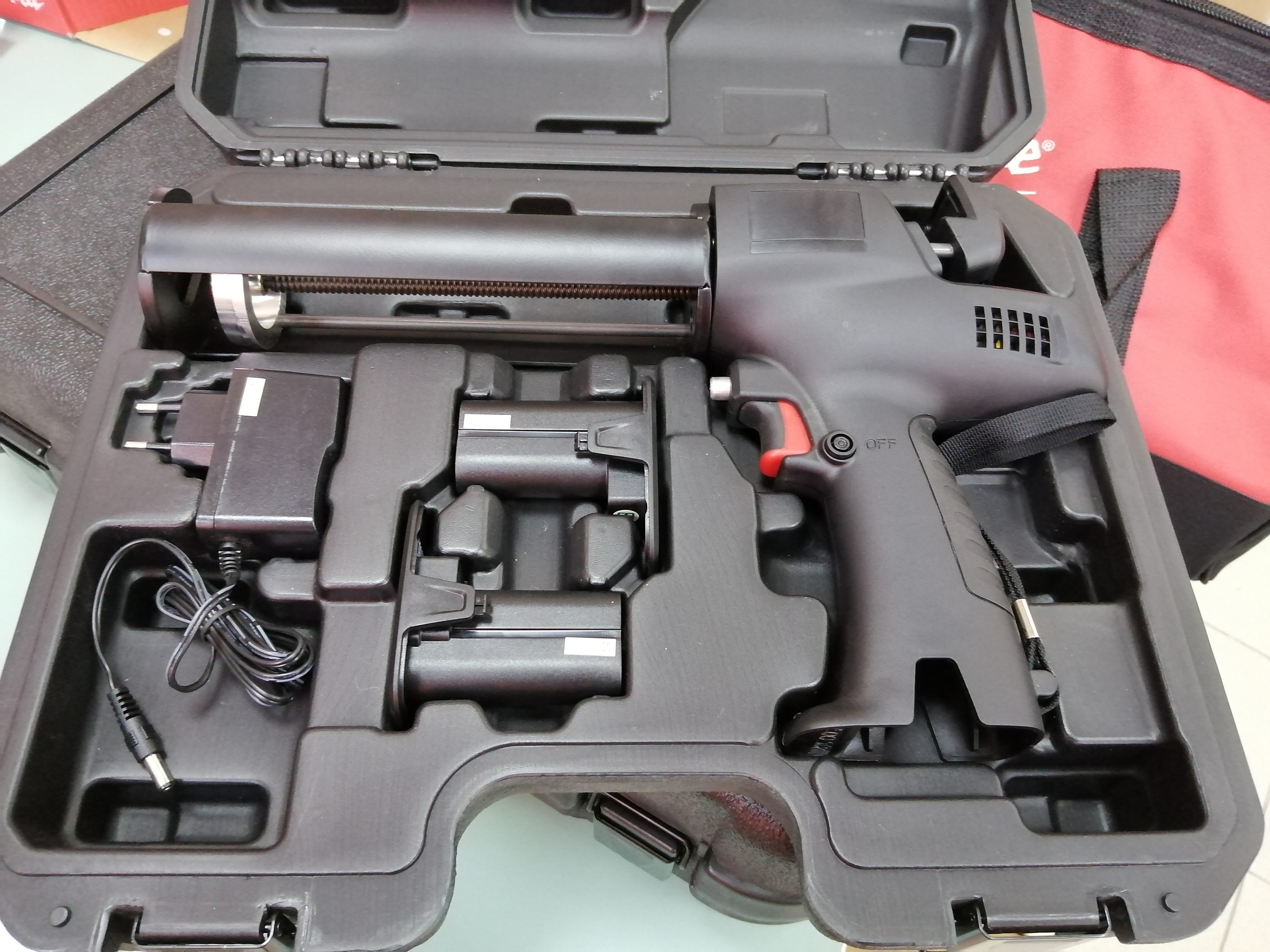 Пистолет аккумуляторный для картриджа VM/MIT 380-420, 7,2V Li-ion 2шт.