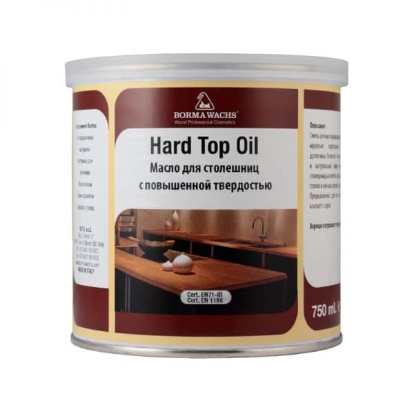 Масло твердое для столешниц Hard top oil (750мл)