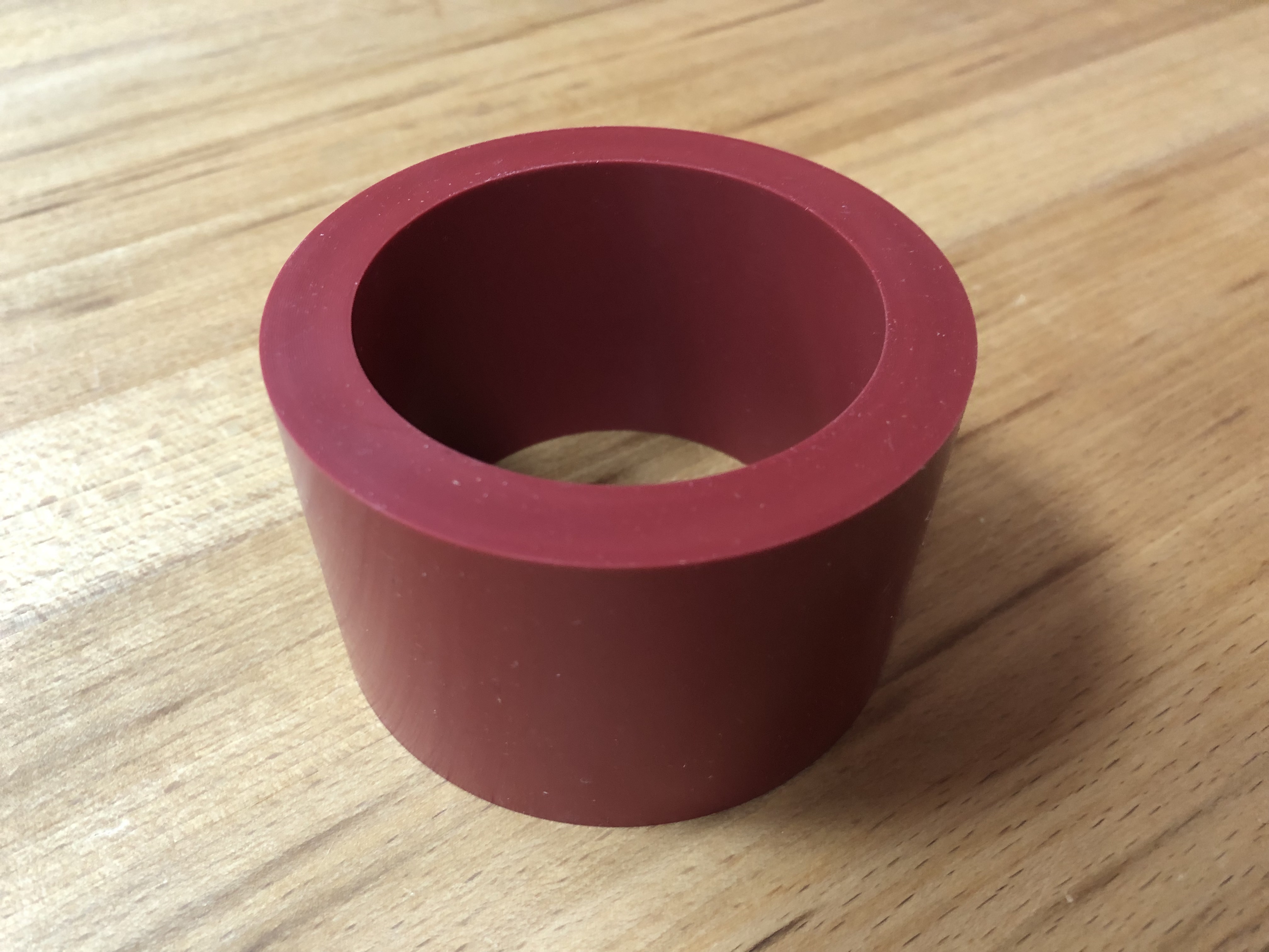Накладка резиновая на прижимной ролик 40 мм, красная, для Варимат