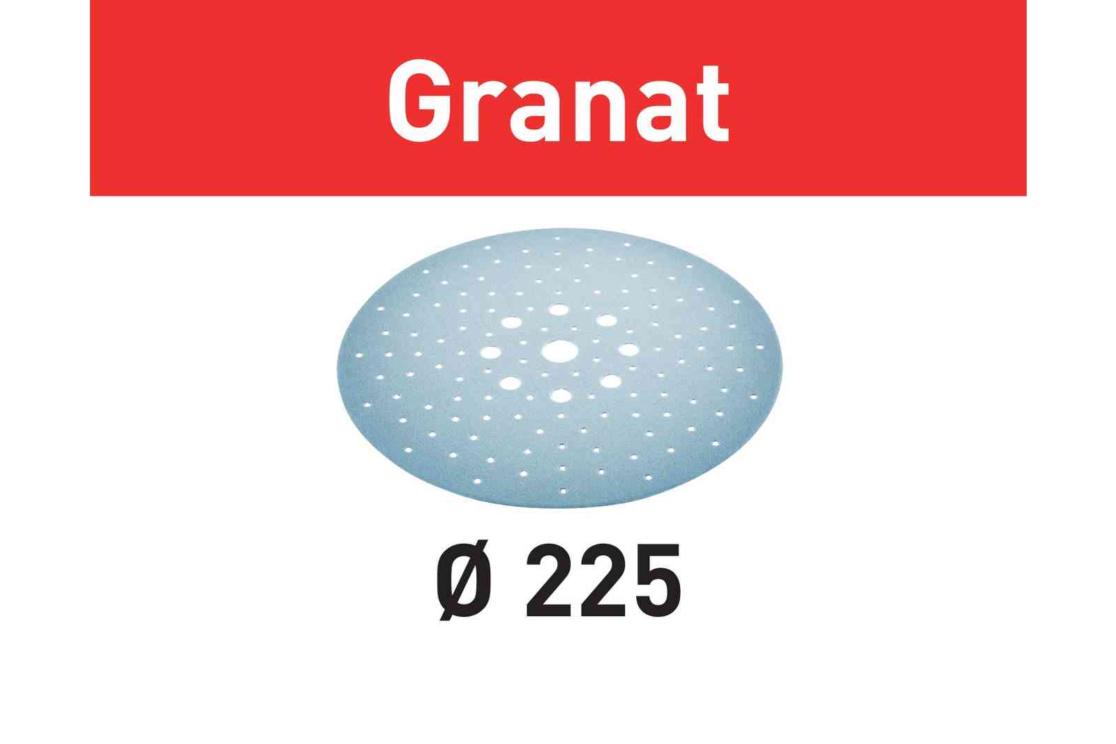 Мат.шлиф. Granat P240 STF D225/128 P240 GR/25